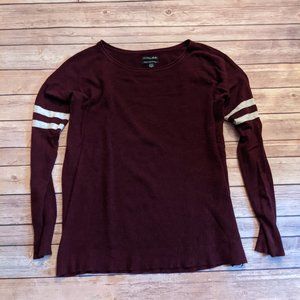 American Eagle Sweater Burgundy Medium
